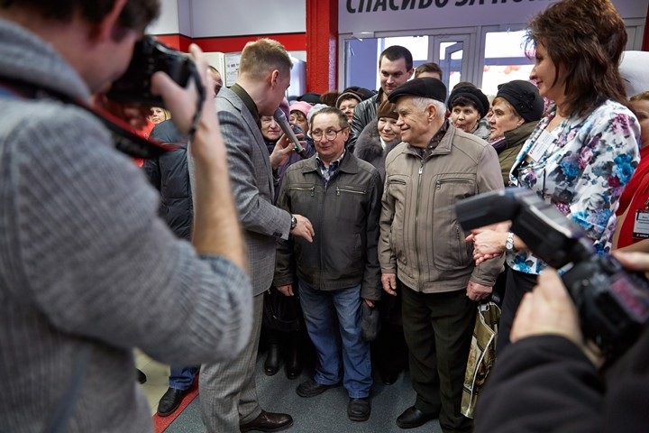 Встреча первого покупателя!