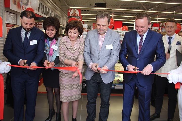 Торжественное открытие магазина в Березе