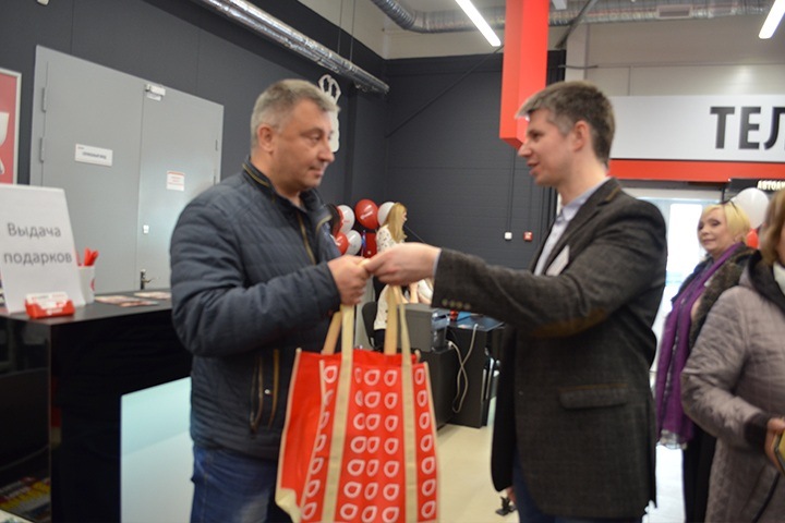 Торжественное открытие магазина в Березе