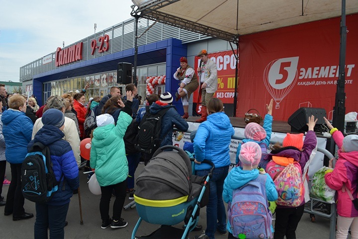 Торжественное открытие магазина в Березе