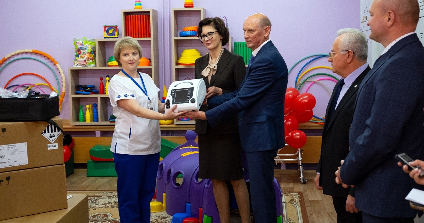 «Дай пять добру» в специализированном доме ребенка в Минске 22 сентября