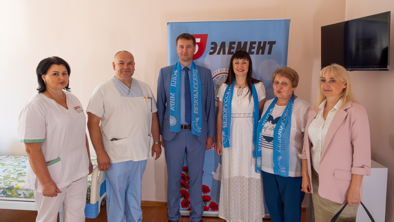 В Пружанской ЦРБ открыли палаты для ветеранов