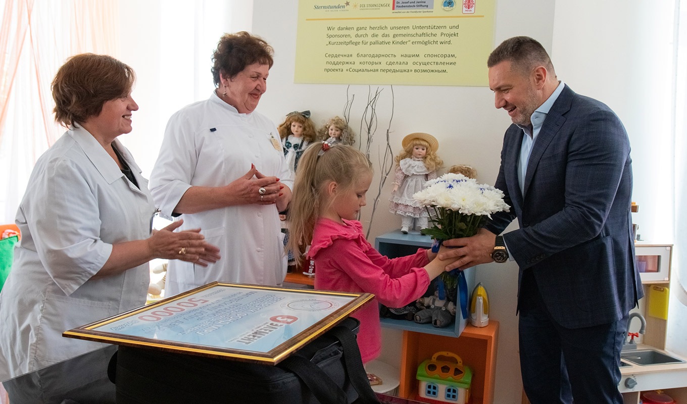 Два аппарата ИВЛ переданы Могилевскому Дому ребенка