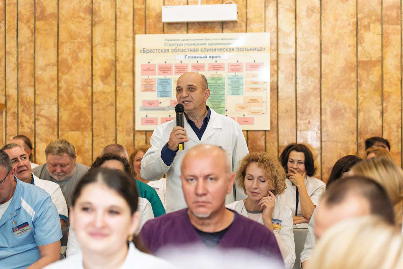 открытие 11 обновленных палат для ветеранов войн и труда в УЗ «Брестская областная больница»