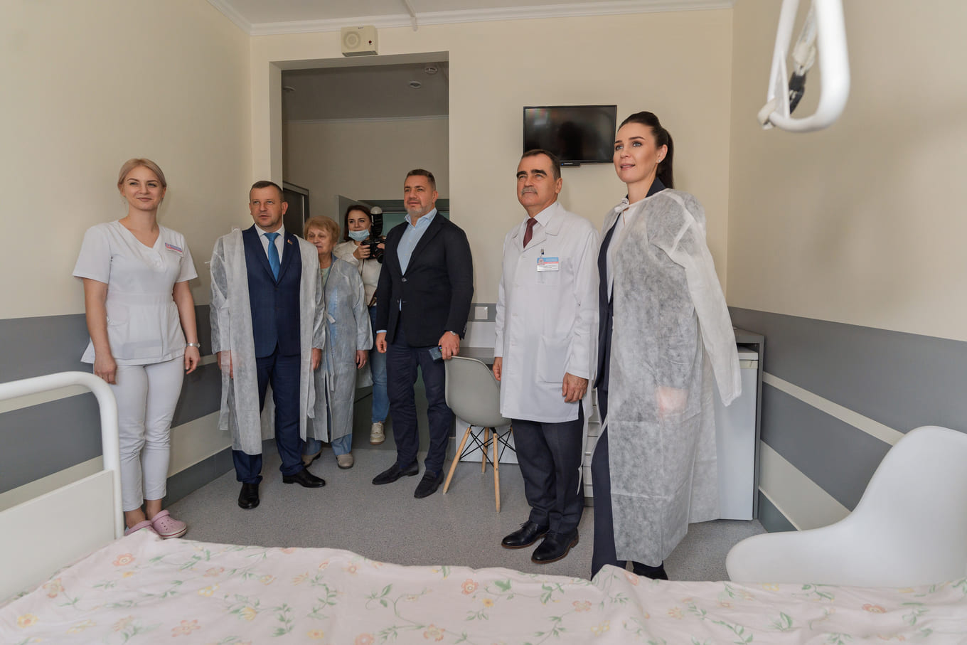 открытие 11 обновленных палат для ветеранов войн и труда в УЗ «Брестская областная больница»