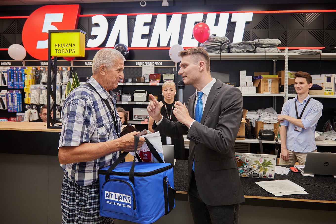 Магазин 5 элемент в г. Пинск ул. Ленина 8 открылся после ремонта