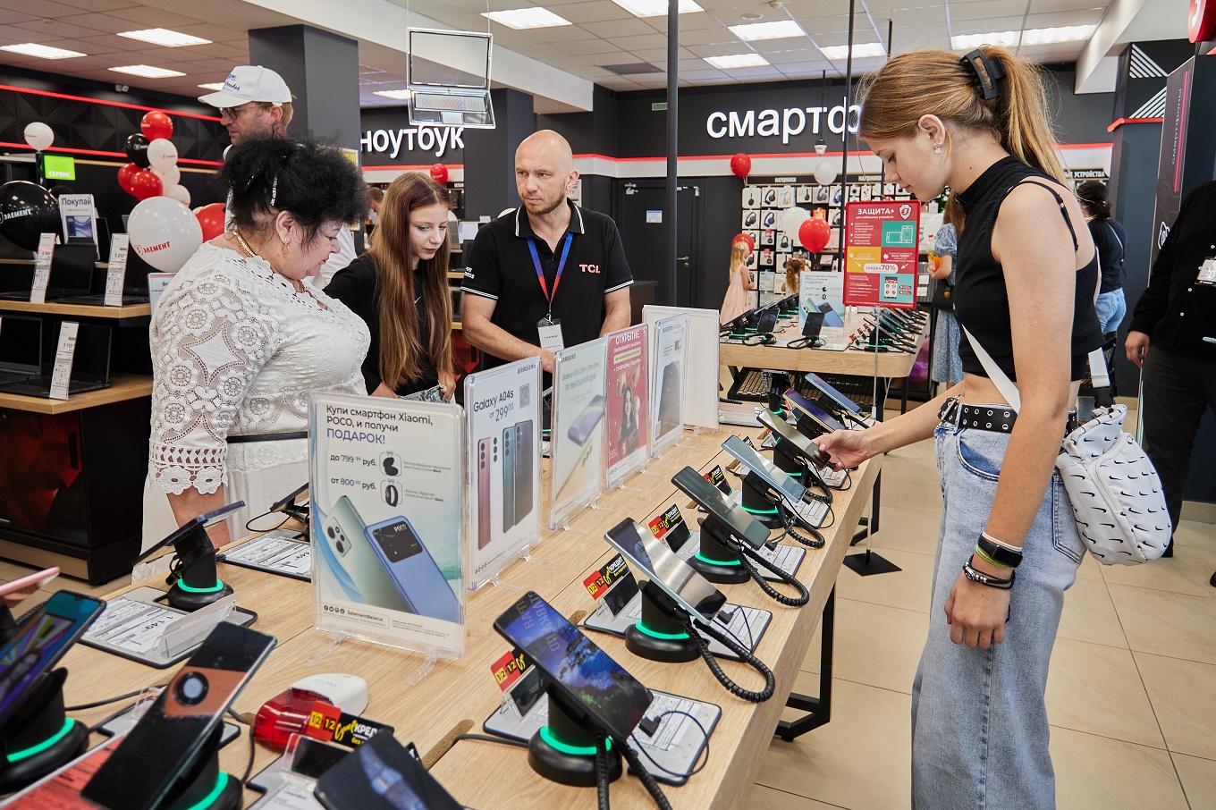 Магазин 5 элемент в г. Пинск ул. Ленина 8 открылся после ремонта