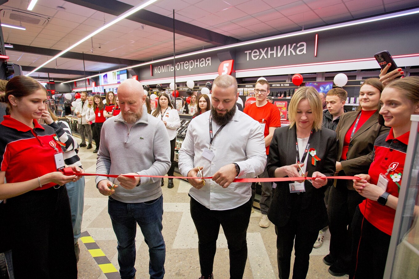 Открыли 5 элемент в Марьиной Горке!