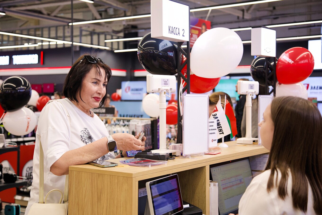 5 элемент в ТРЦ EXPOBEL