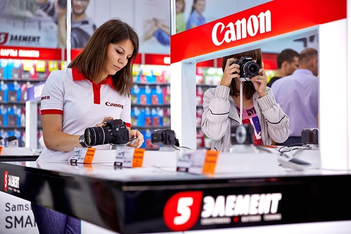 Бренд-зона Canon