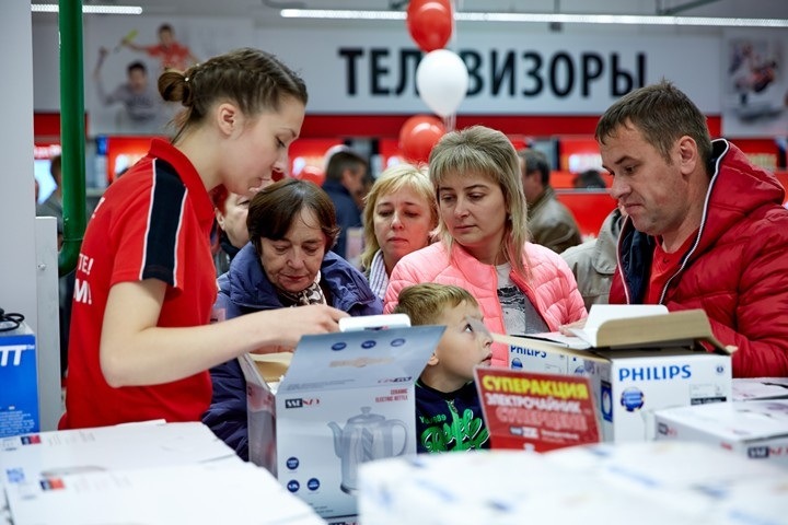 Встреча первого покупателя!