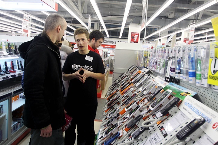 Открытая выкладка товара