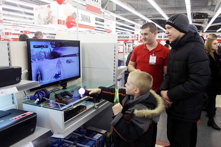 В новом магазине можно протестировать товар