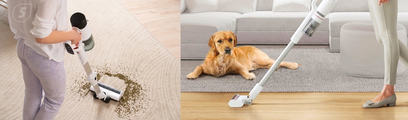 Виды вертикальных пылесосов