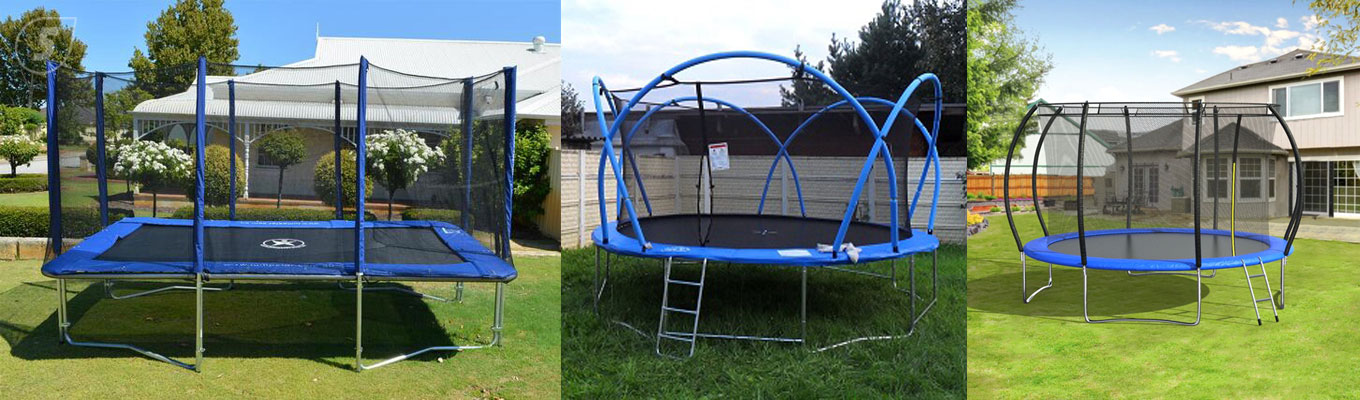 Виды батутов Виды батутов