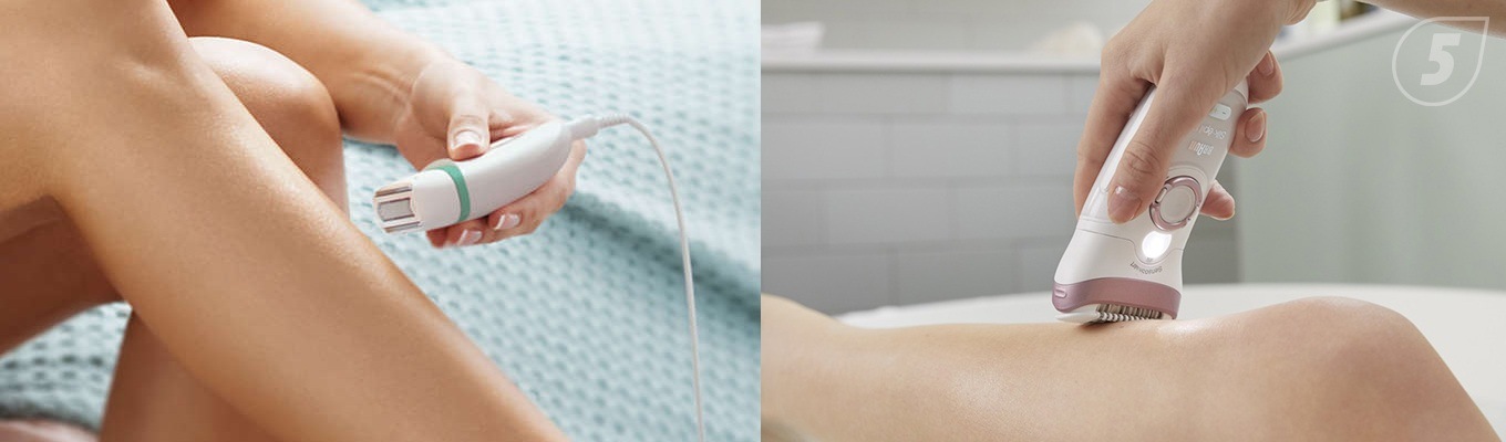 типы эпиляторов