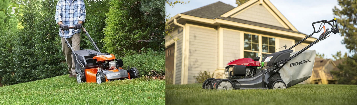 Бензиновые газонокосилки