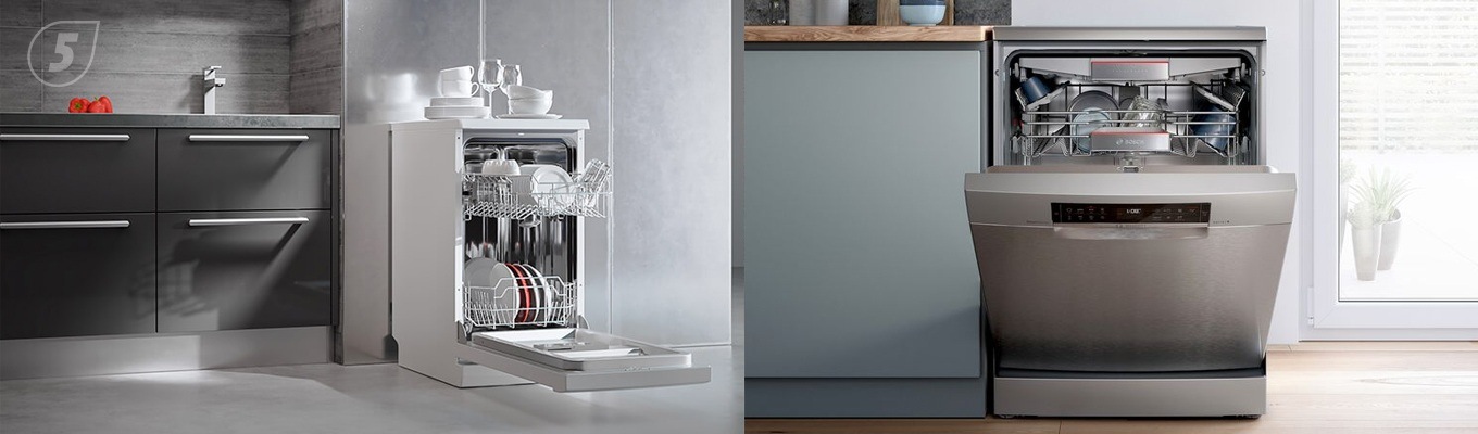Вместимость посудомоечных машин 