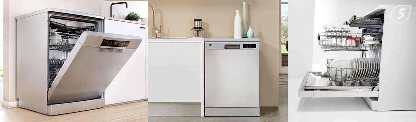 Виды посудомоечных машин