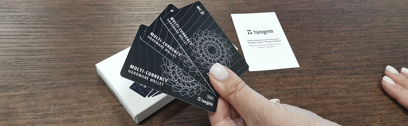 карта Tangem карта Tangem