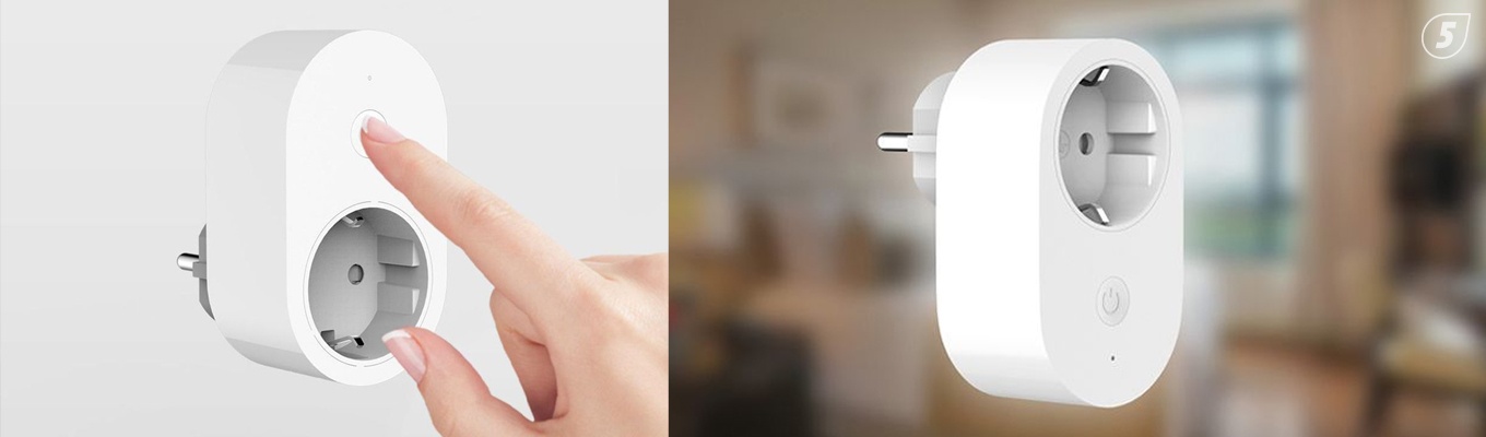 Розетка Mi Smart Plug Wi-Fi Розетка Mi Smart Plug Wi-Fi