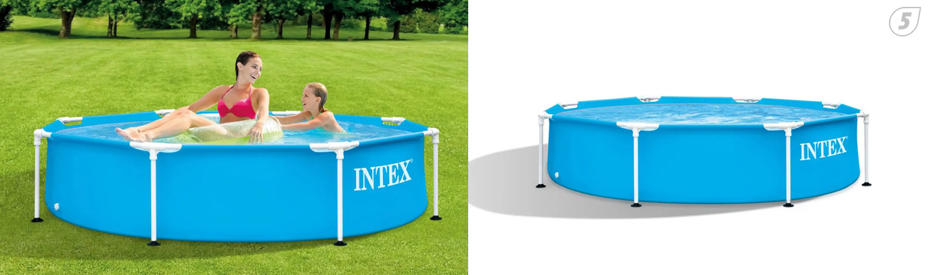 Каркасный бассейн Intex Metal Frame 28205 Каркасный бассейн Intex Metal Frame 28205