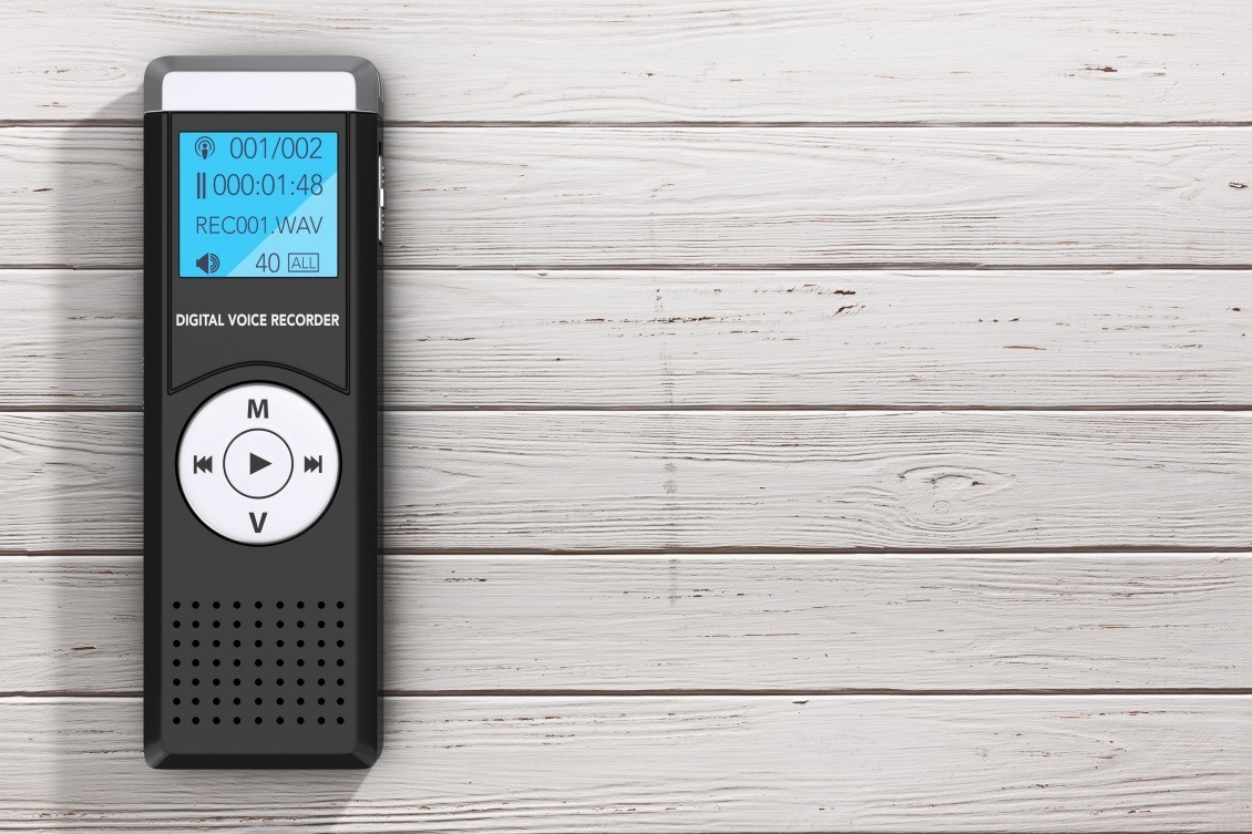 Выбрать диктофон