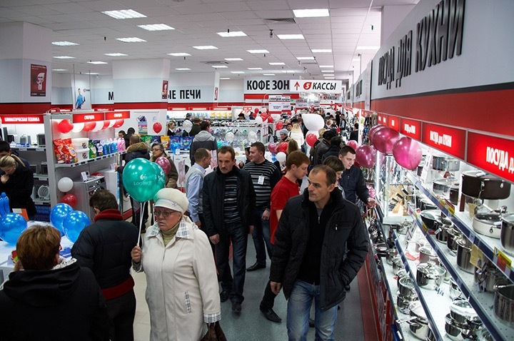 1200 квадратных метров и более 20000 товаров!