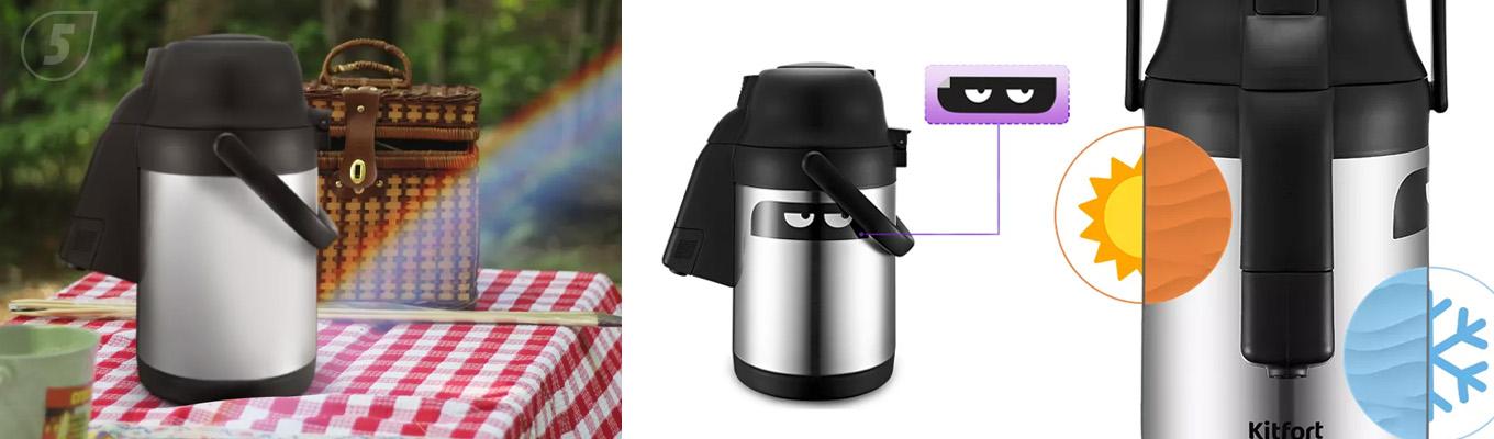 Термос Kitfort KT-1236 Термос Kitfort KT-1236