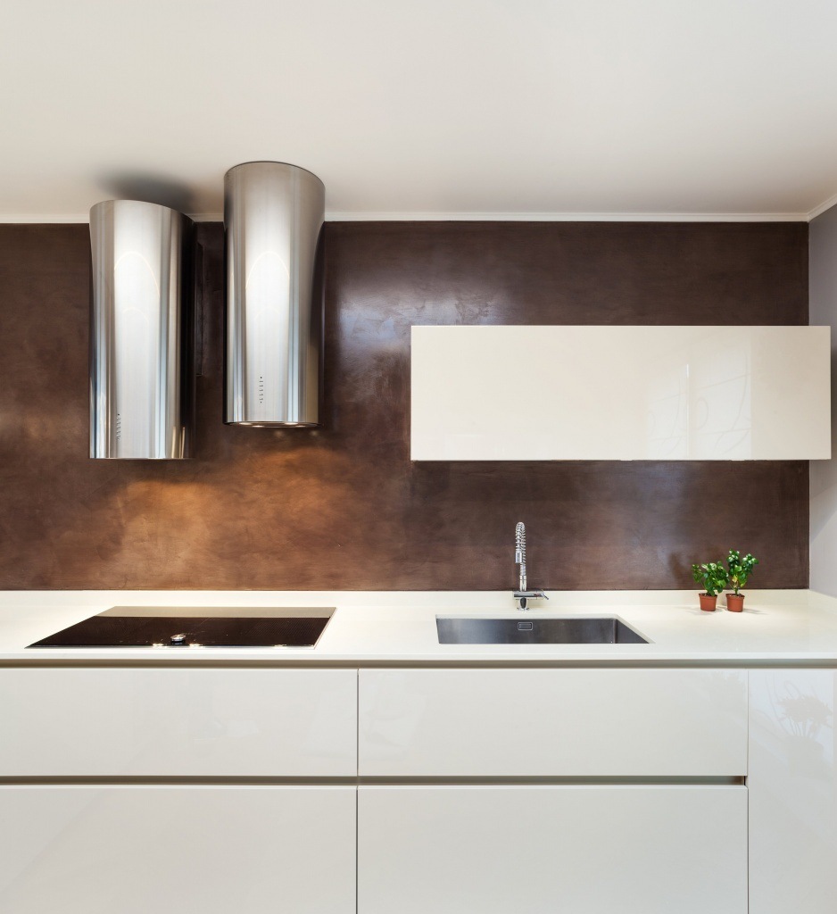 Особенности выбора вытяжки над островом