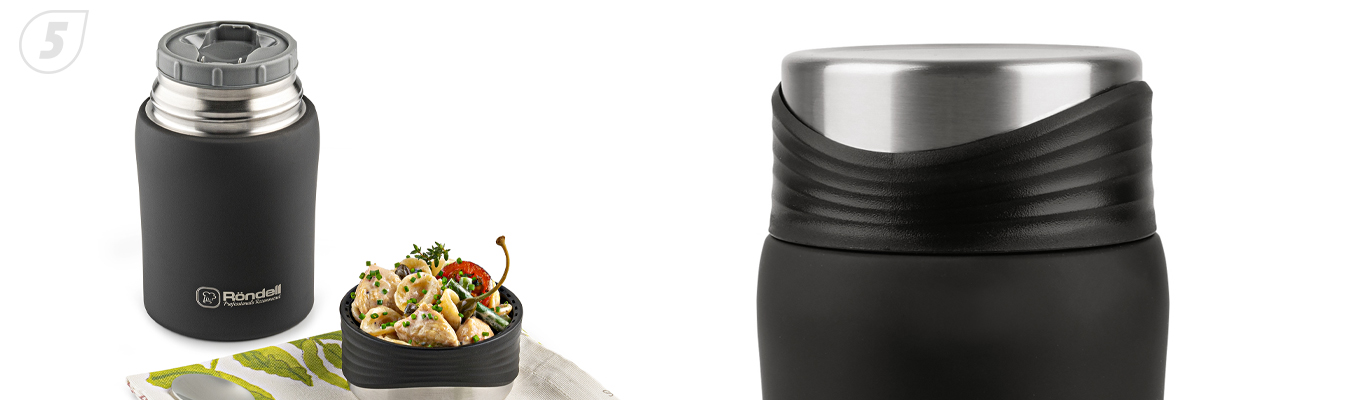 Термос Rondell Walzer RDS-1303 (черный) Термос Rondell Walzer RDS-1303 (черный)