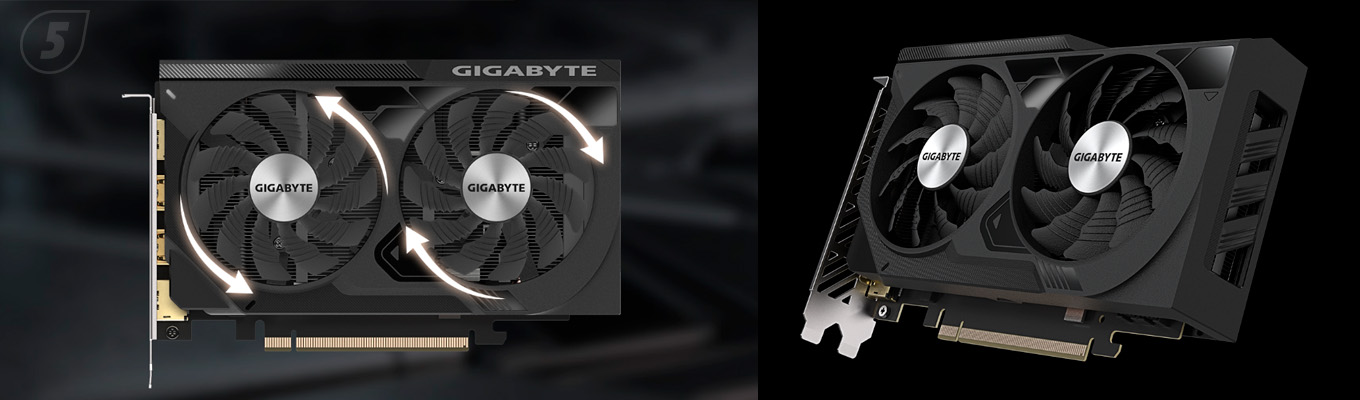 Gigabyte GeForce RTX 4060 Windforce OC 8G GV-N4060WF2OC-8GD Gigabyte GeForce RTX 4060 Windforce OC 8G GV-N4060WF2OC-8GD