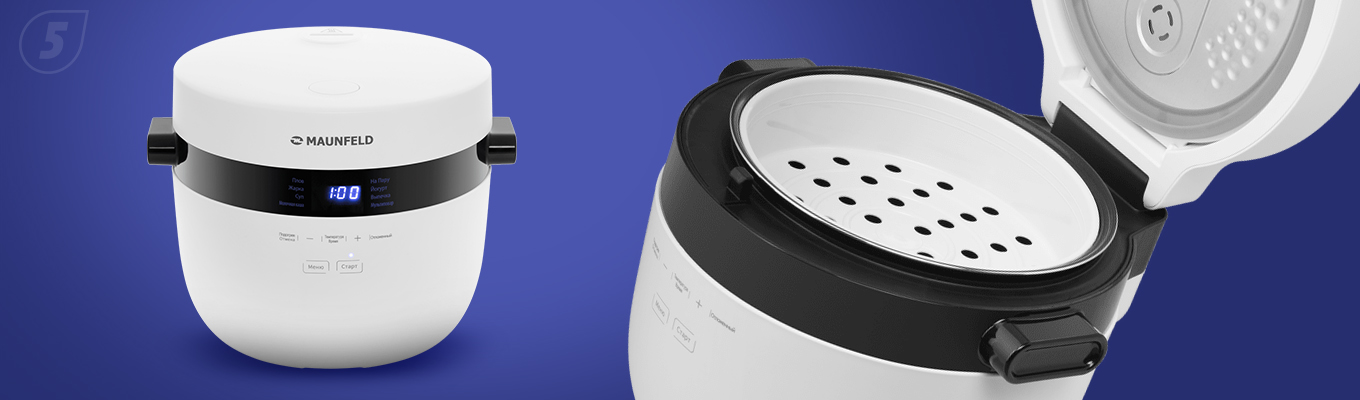 Мультиварка MAUNFELD MF-1623WH