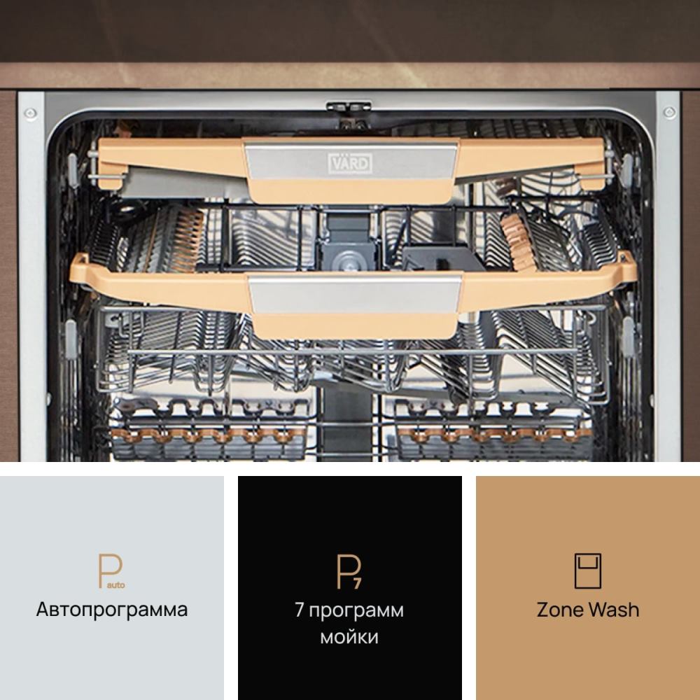VARD VDI651C 7 программ мойки