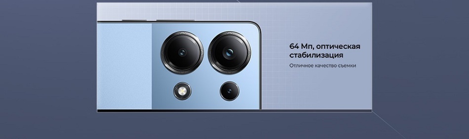 POCO M6 Pro Камера 64 Мп