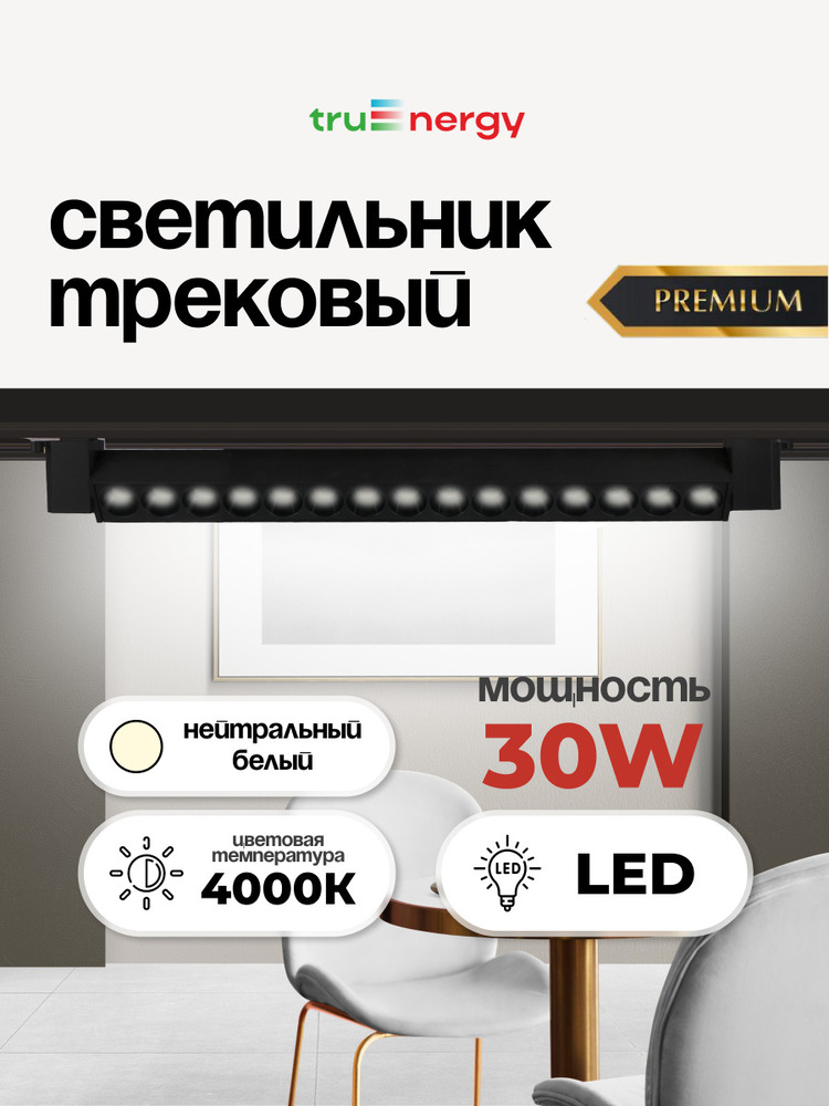 Трековый светильник TruEnergy 24014 основная