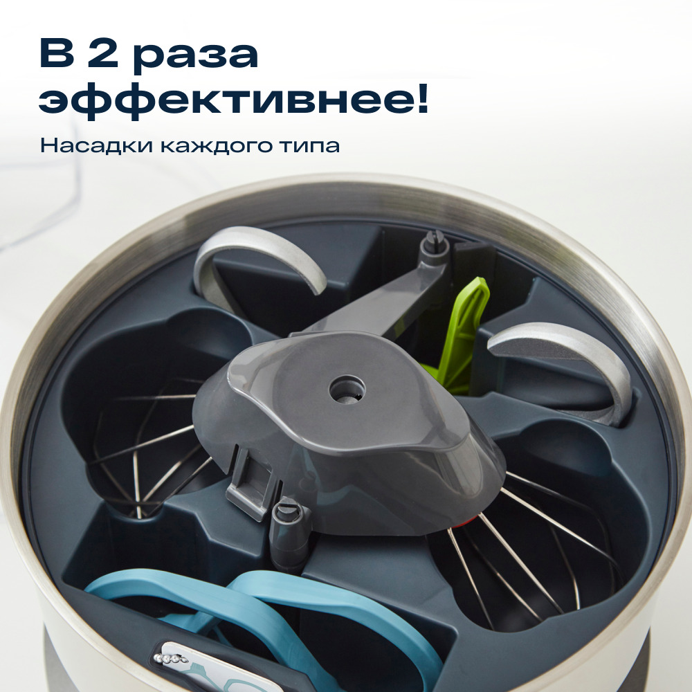 Планетарный миксер Atvel PowerMix 400521  насадки каждого типа
