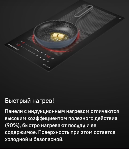 MAUNFELD CVI292S2FBK Inverter Быстрый нагрев