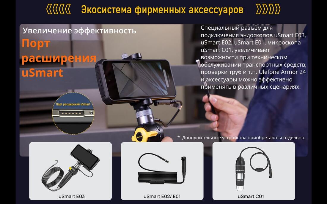 Экосистема фирменных аксессуаров