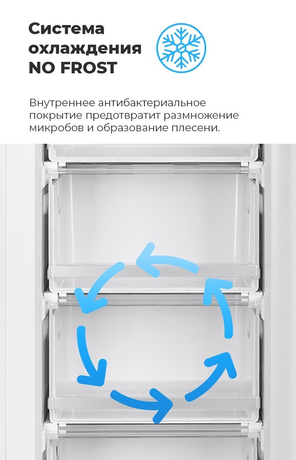 Система охлаждения NO FROST