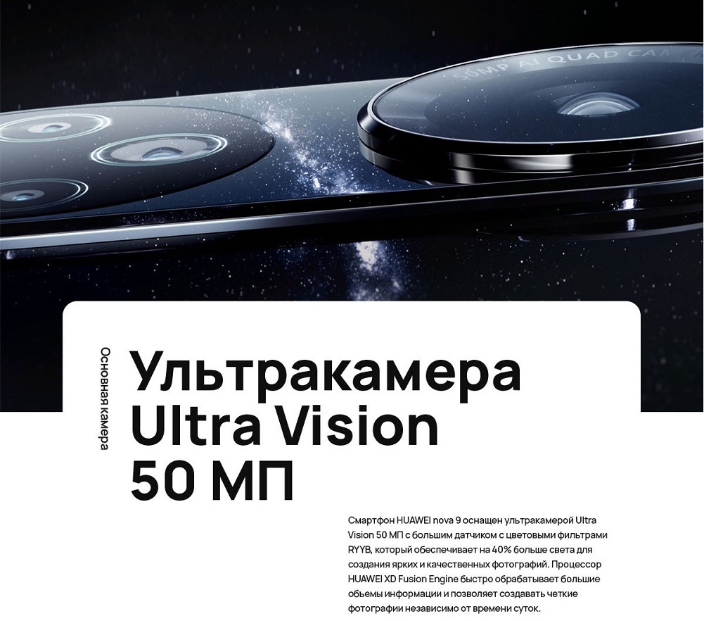 Ультракамера Ultra Vision 50 МП