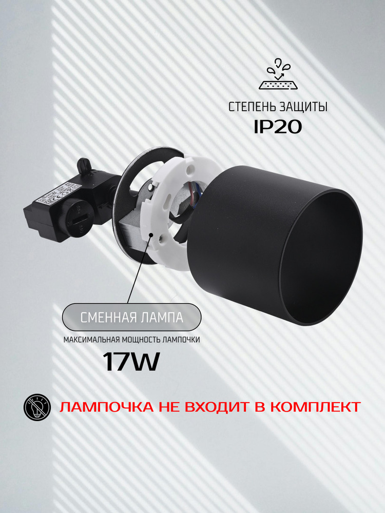 Трековый светильник TruEnergy 21124 ИП20