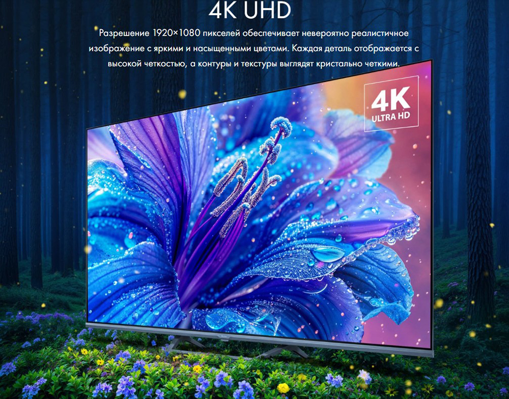 Haier Smart TV S2 Pro Разрешение 1920*1080