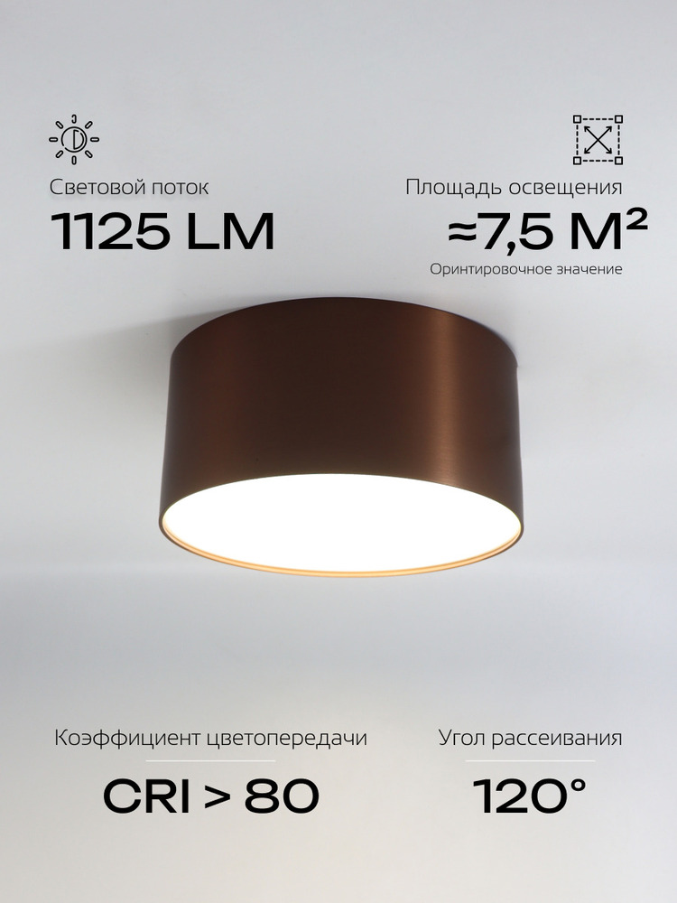 Светильник светодиодный truEnergy ABSOLUTE 11508 СВ 1125ЛМ