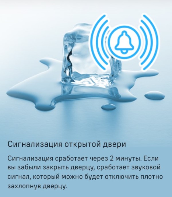 Сигнализация открытой двери