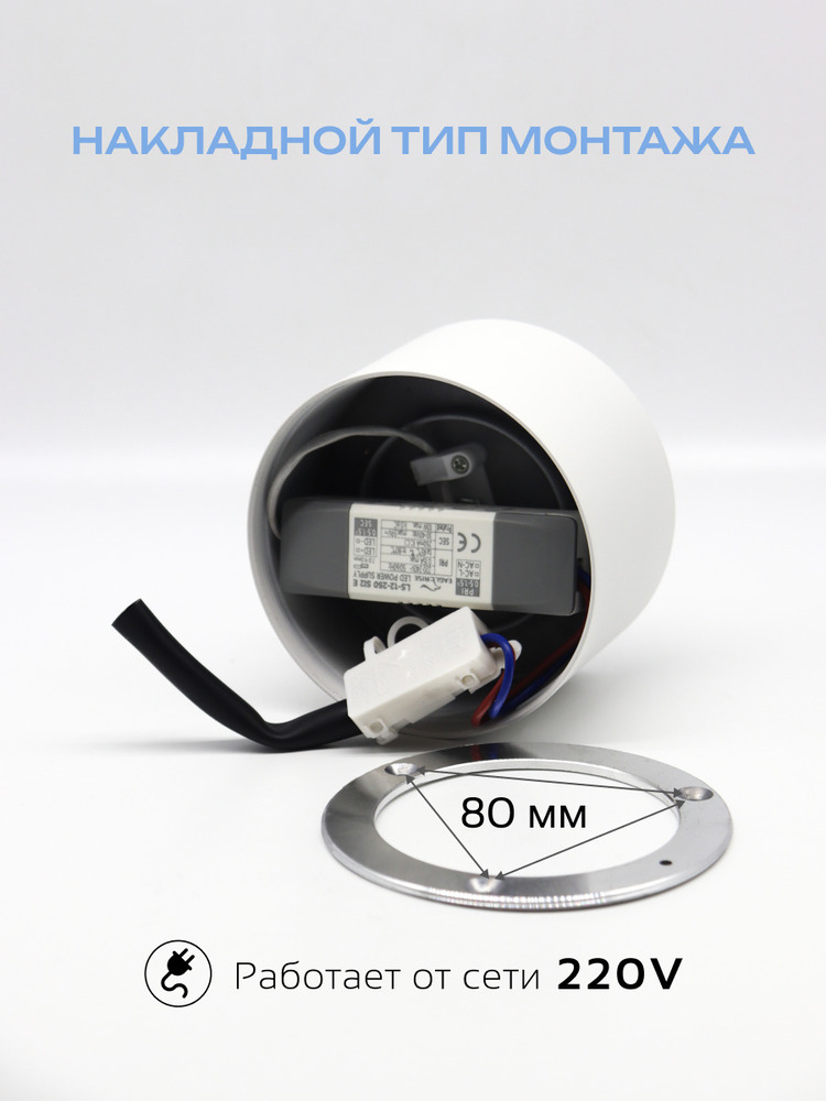 Светильник светодиодный truEnergy ABSOLUTE 11501 накладной тип монтажа