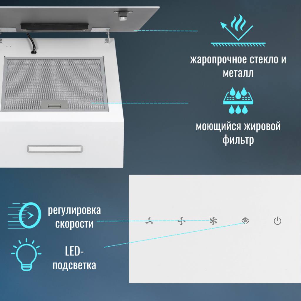 Моющийся жировой фильтр