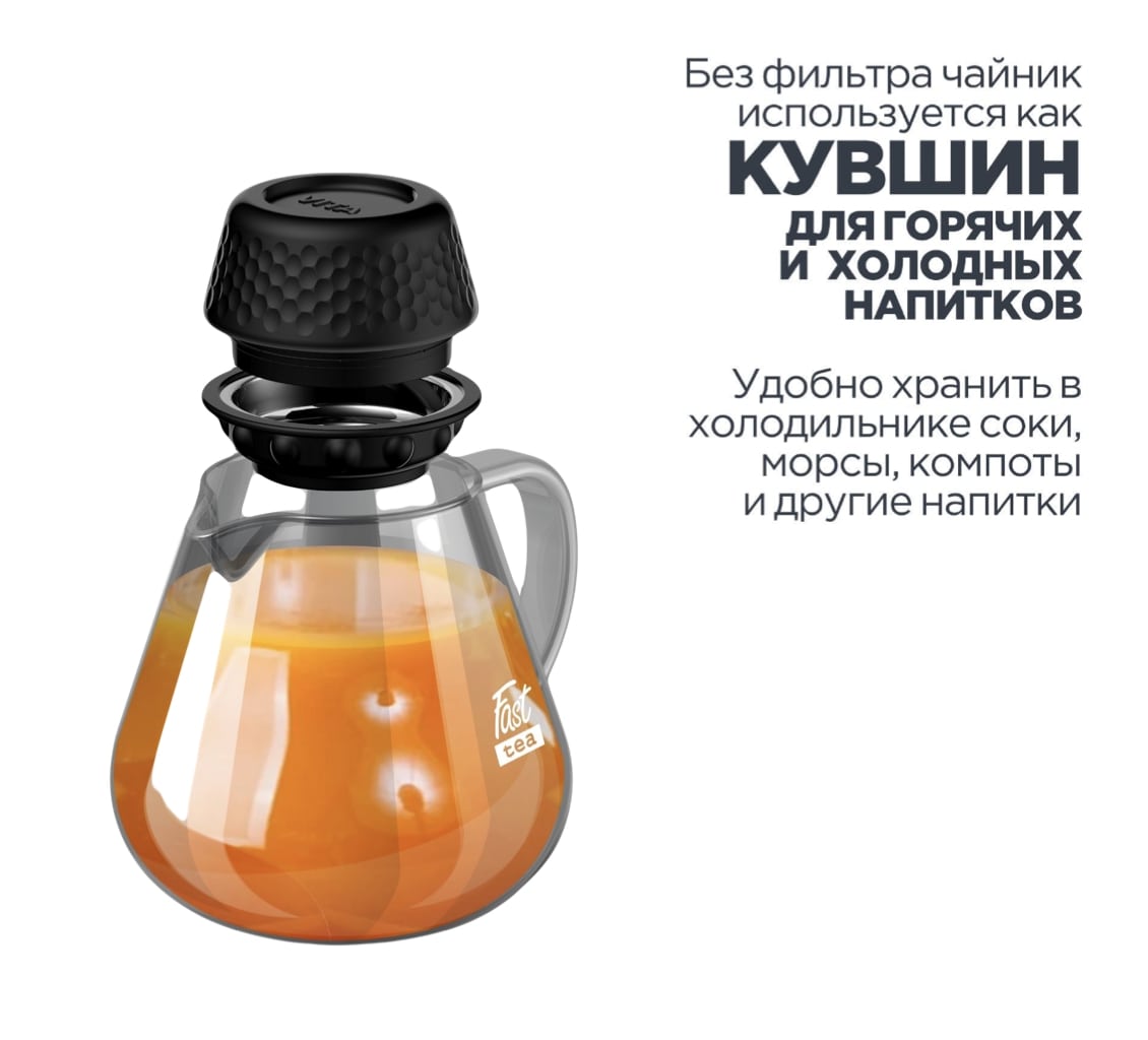 Vitax Fast Tea VX-3341 Без фильтра чайник используется как кувшин