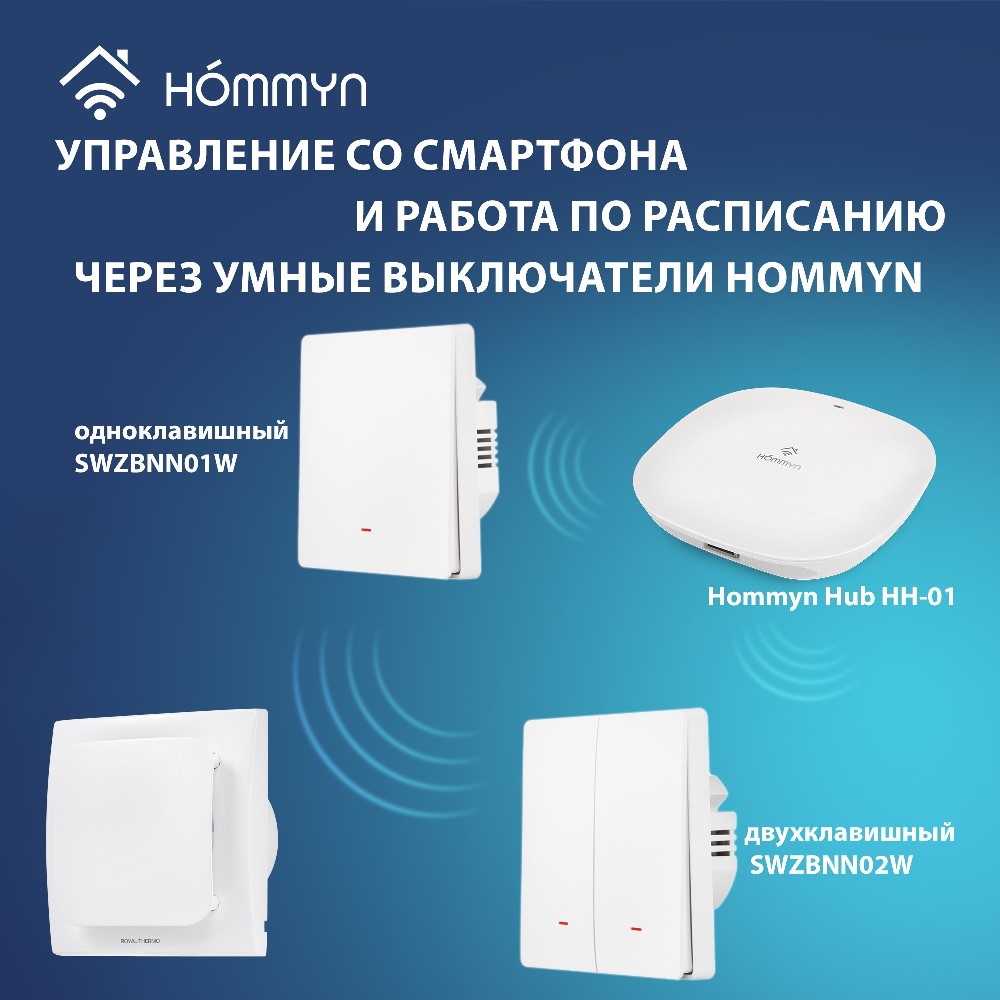 Royal Thermo Virtuoso RAFV 120 Упарвление со смартфона