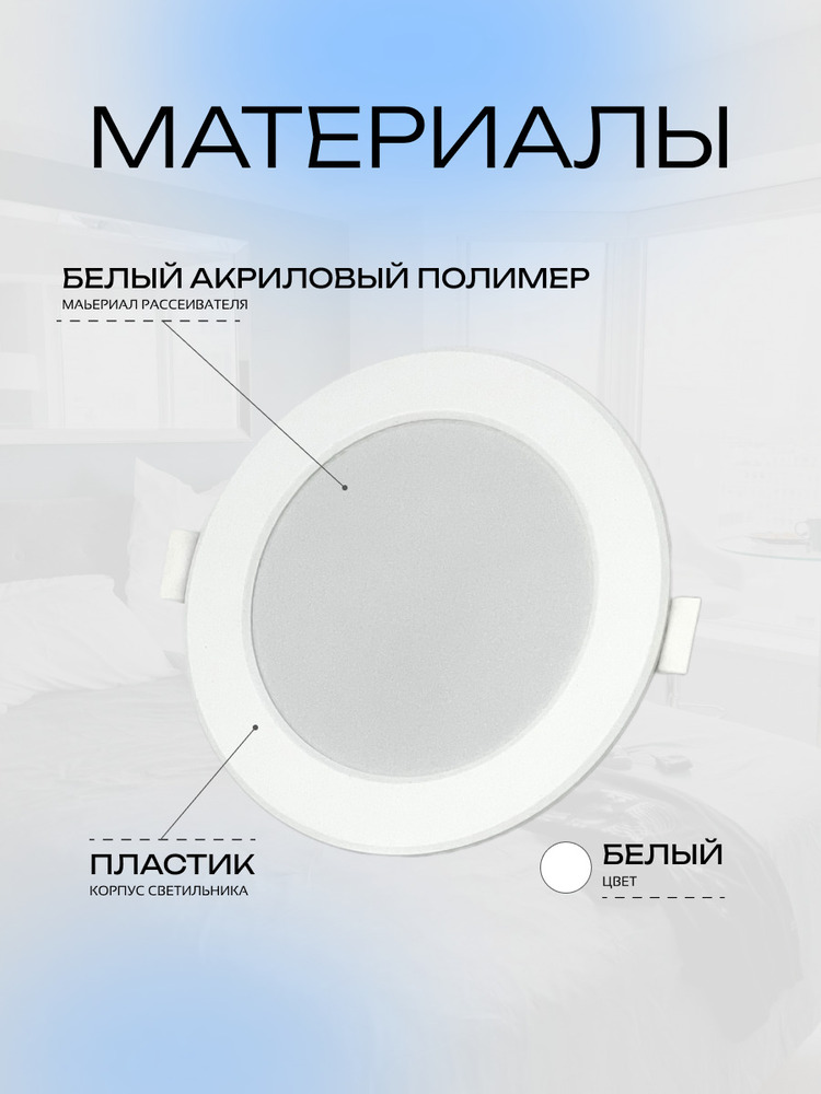 Светильник TruEnergy 10801 материалы